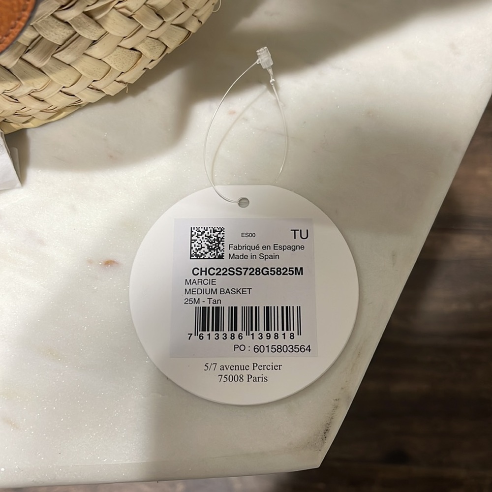 Chloe medium marcie basket tote NWT in Tan - Picture 3 of 5